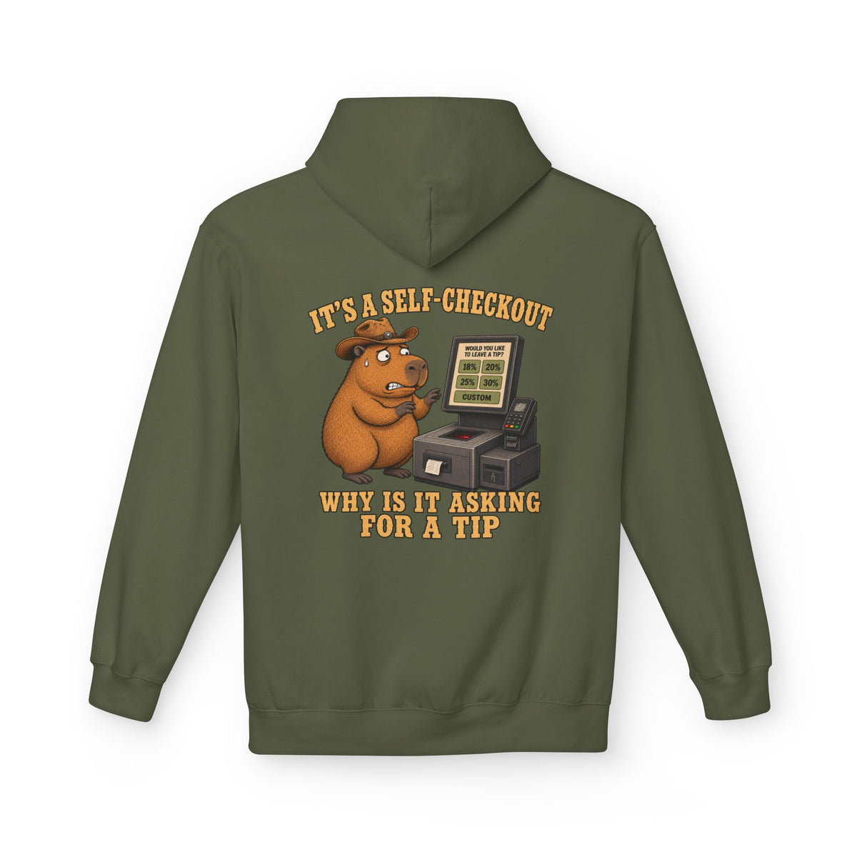 Self Checkout Unisex Hoodie