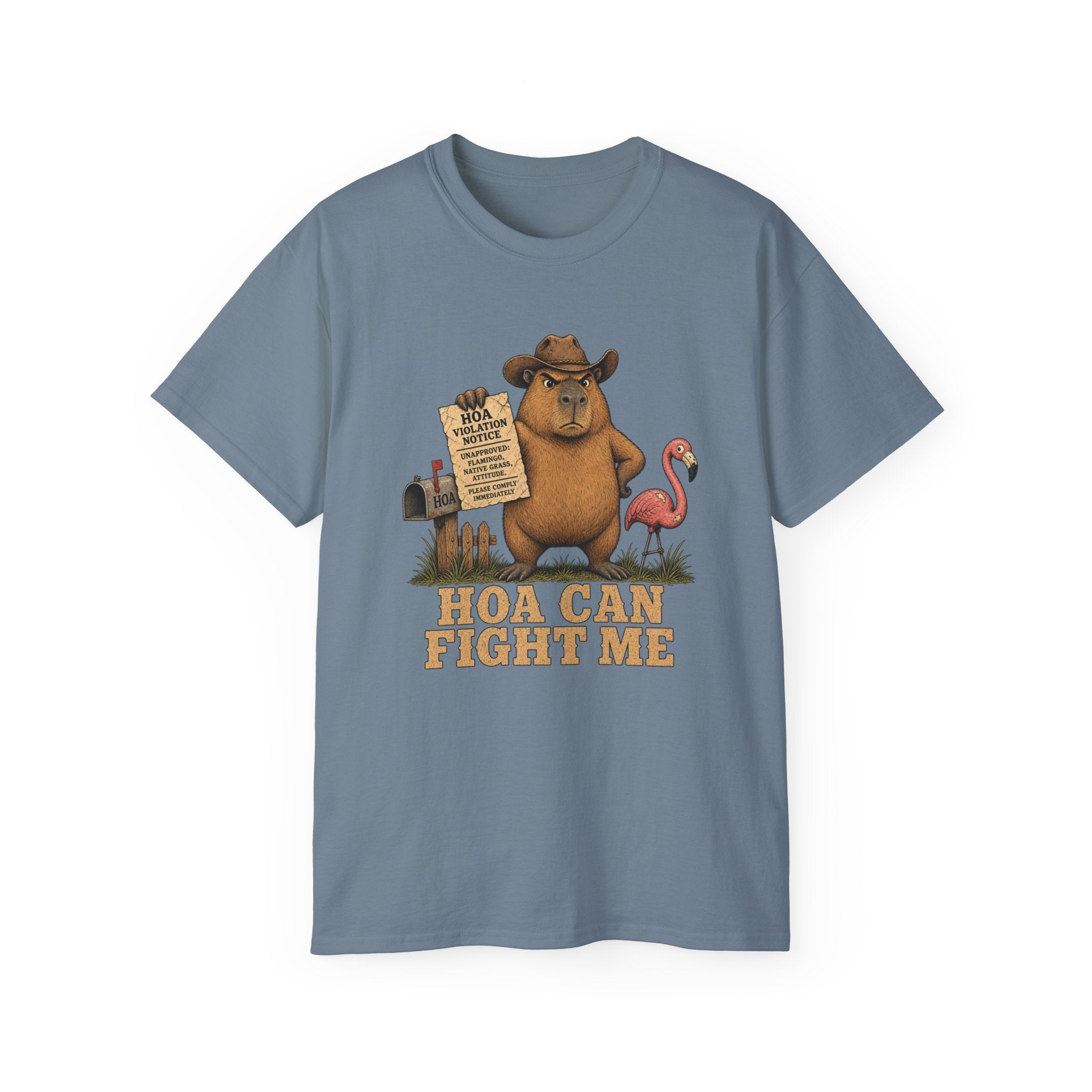 Hoa Can Fight Me Unisex Bio Tee