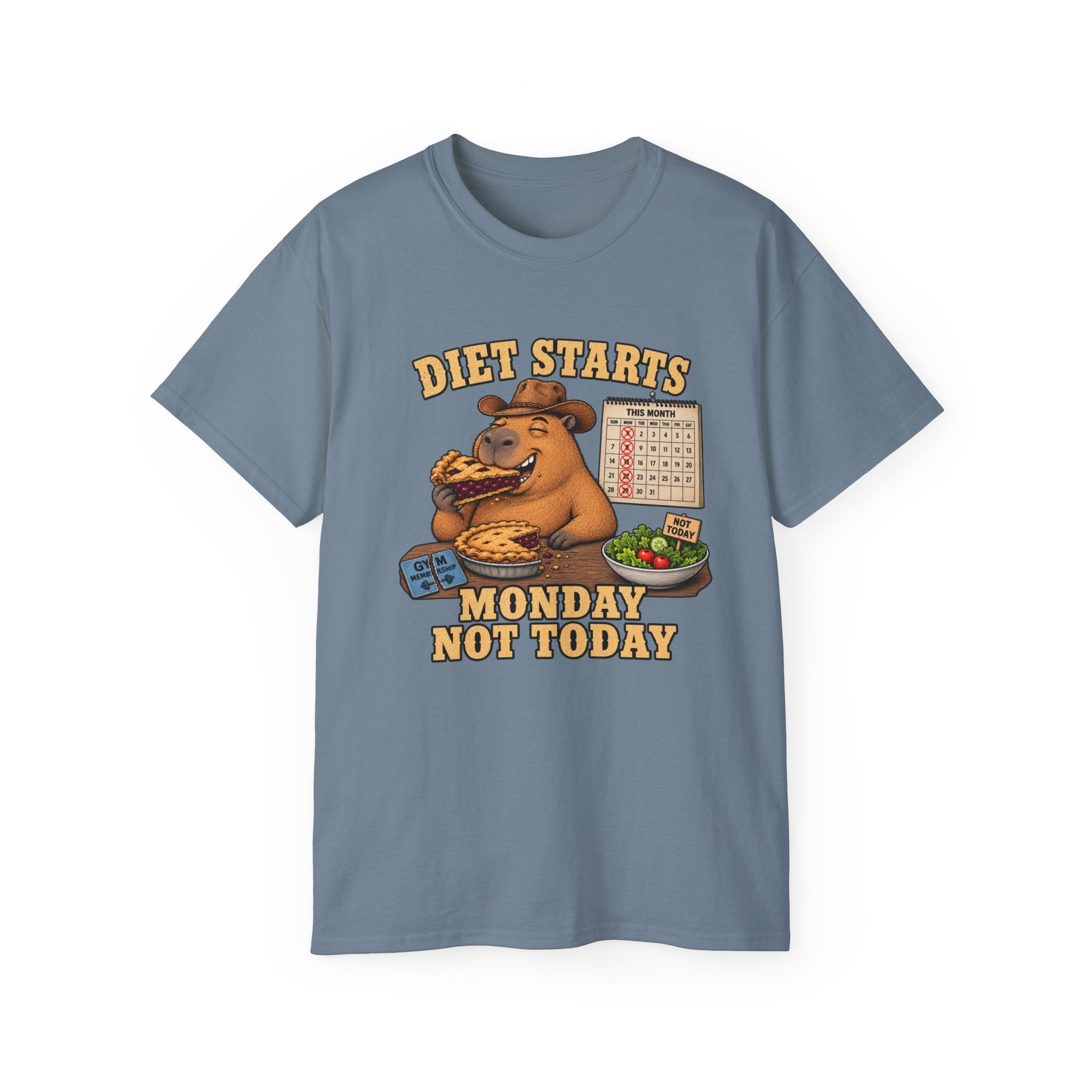 Diet Starts Monday Unisex Bio Tee