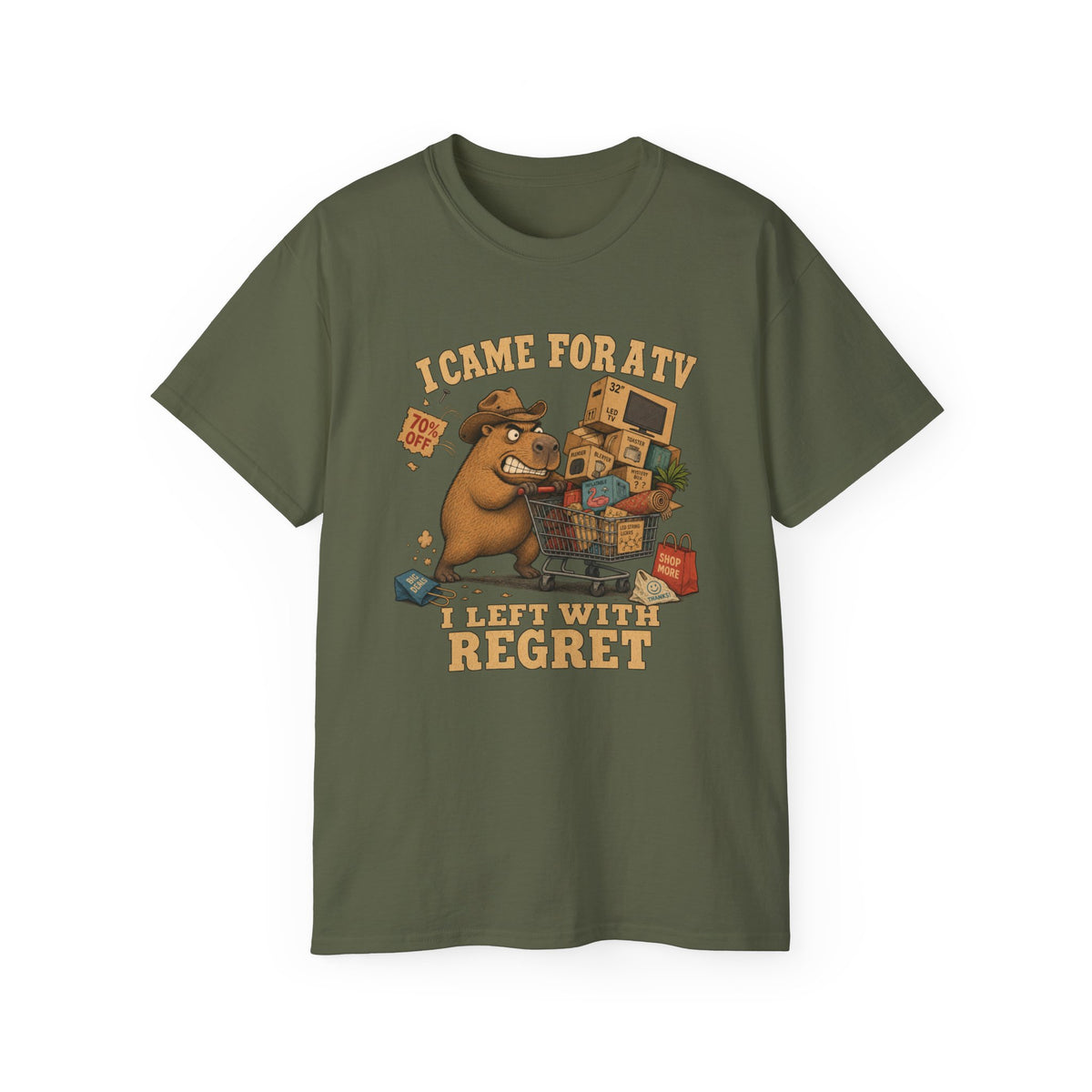 I Came For A TV Cotton Tee