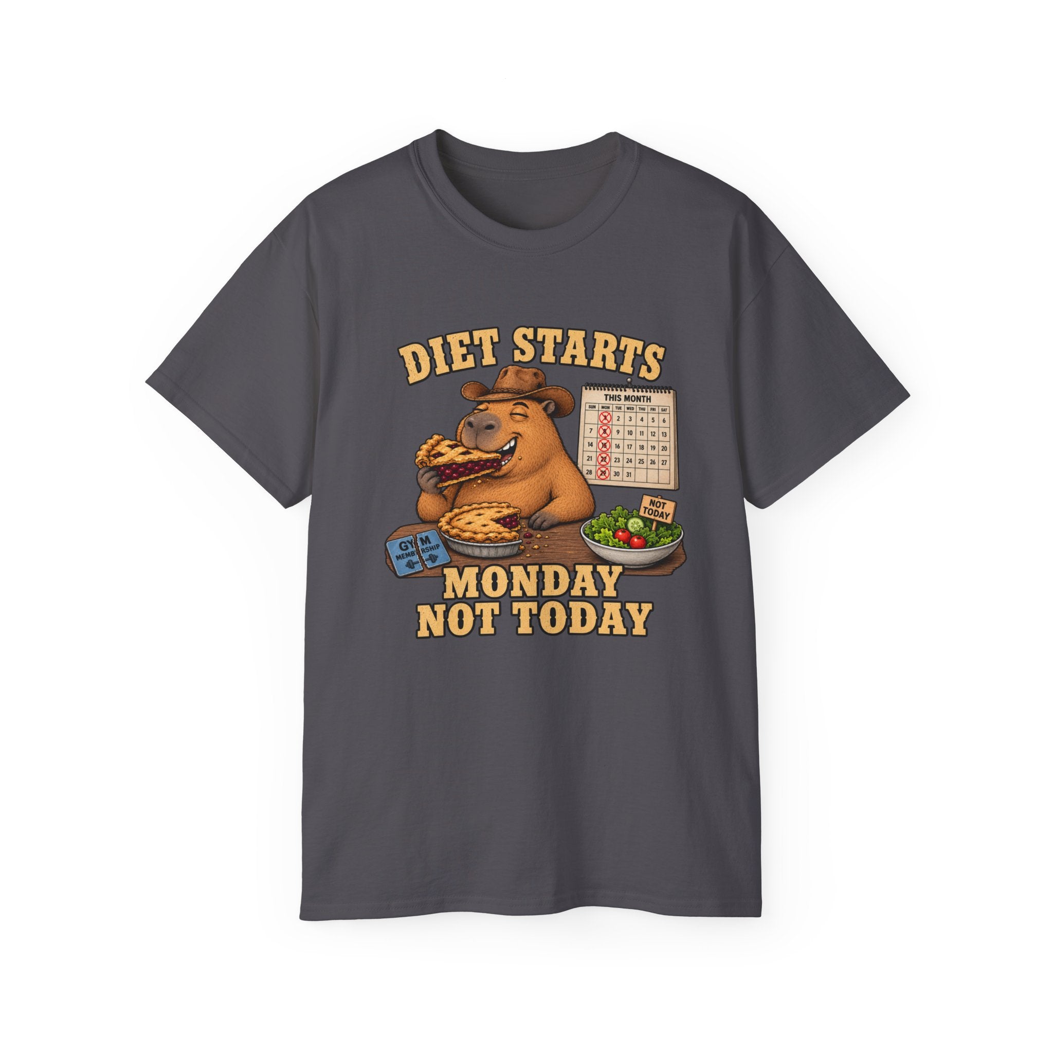 Diet Starts Monday Unisex Bio Tee