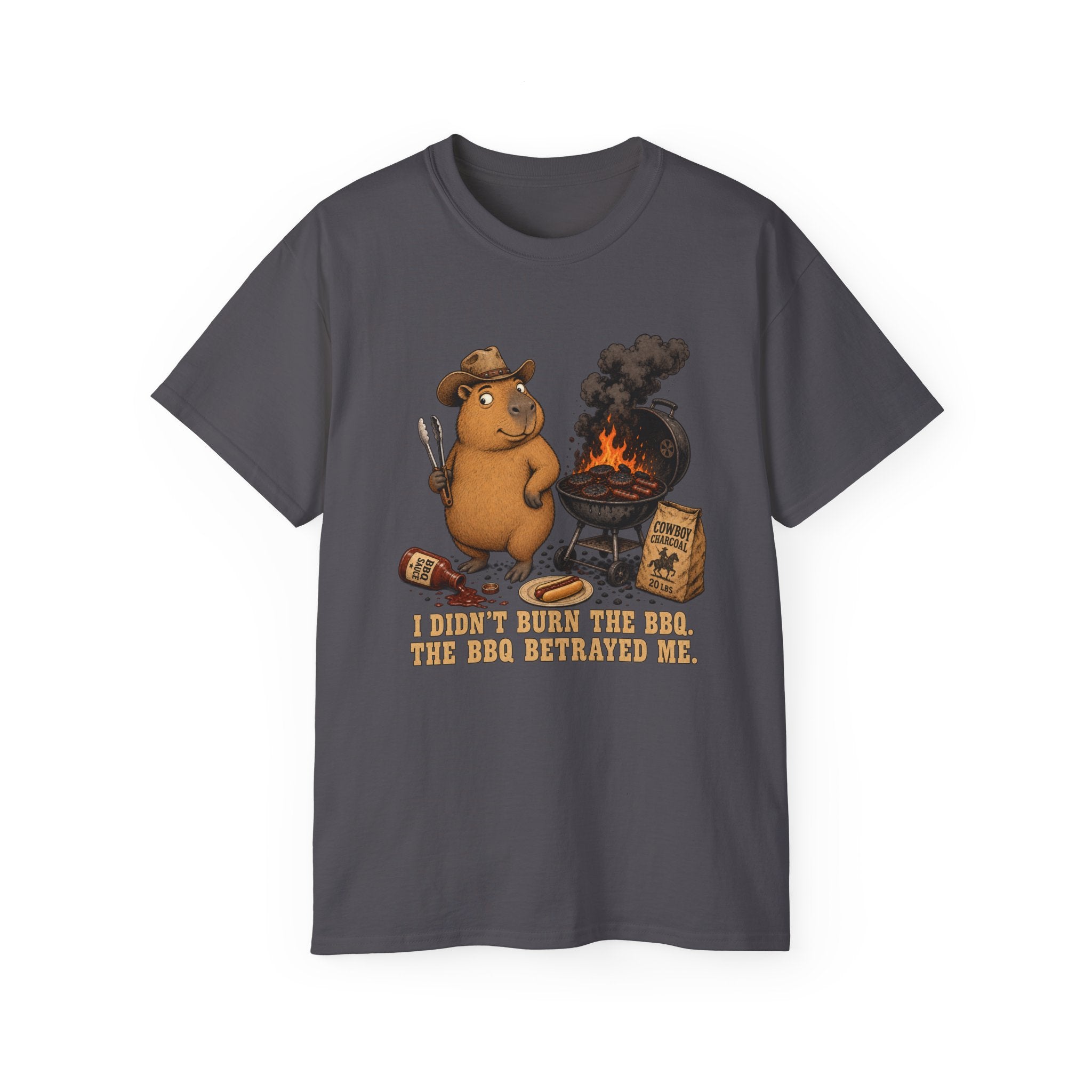 Burn The BBQ Unisex Bio Tee