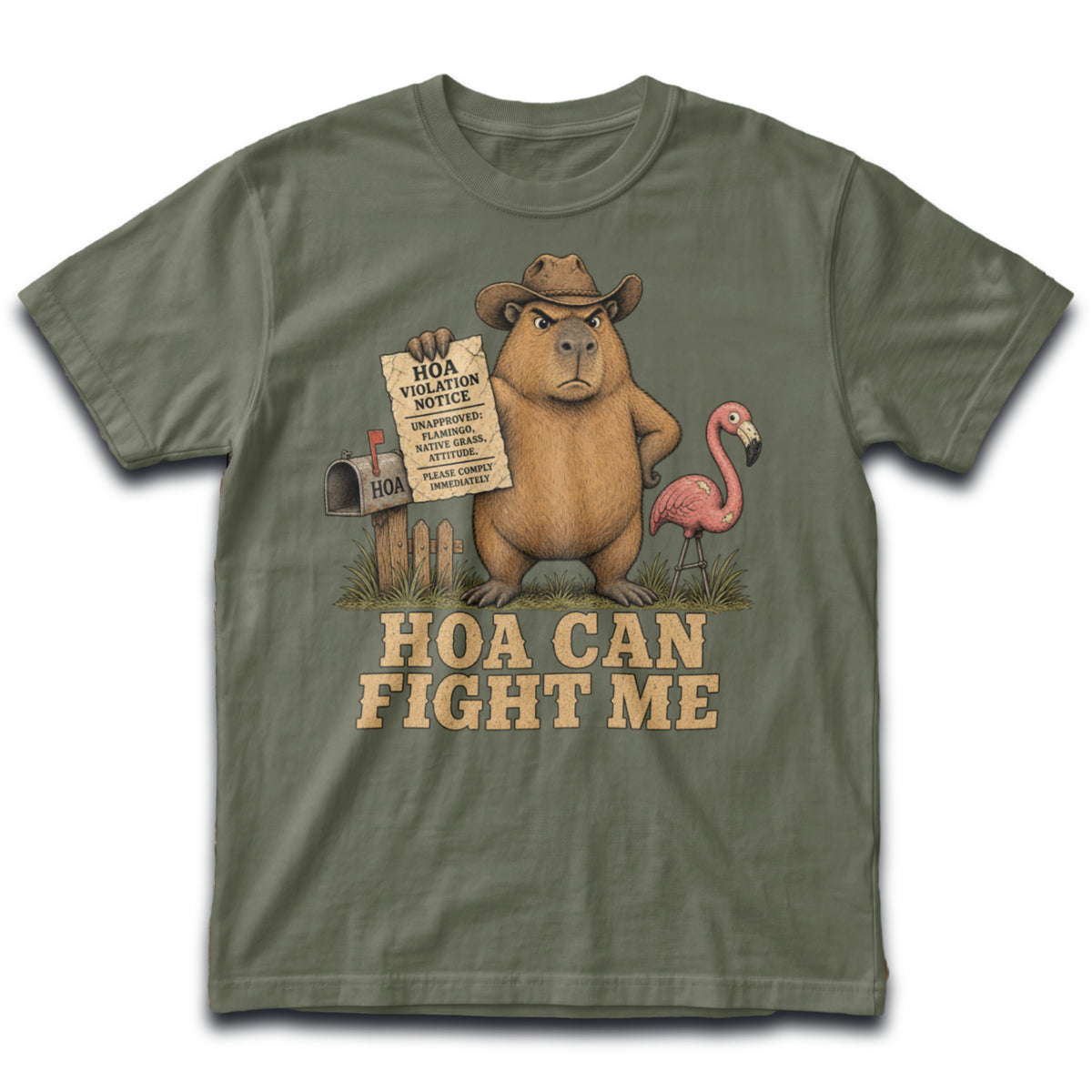 Hoa Can Fight Me Tee