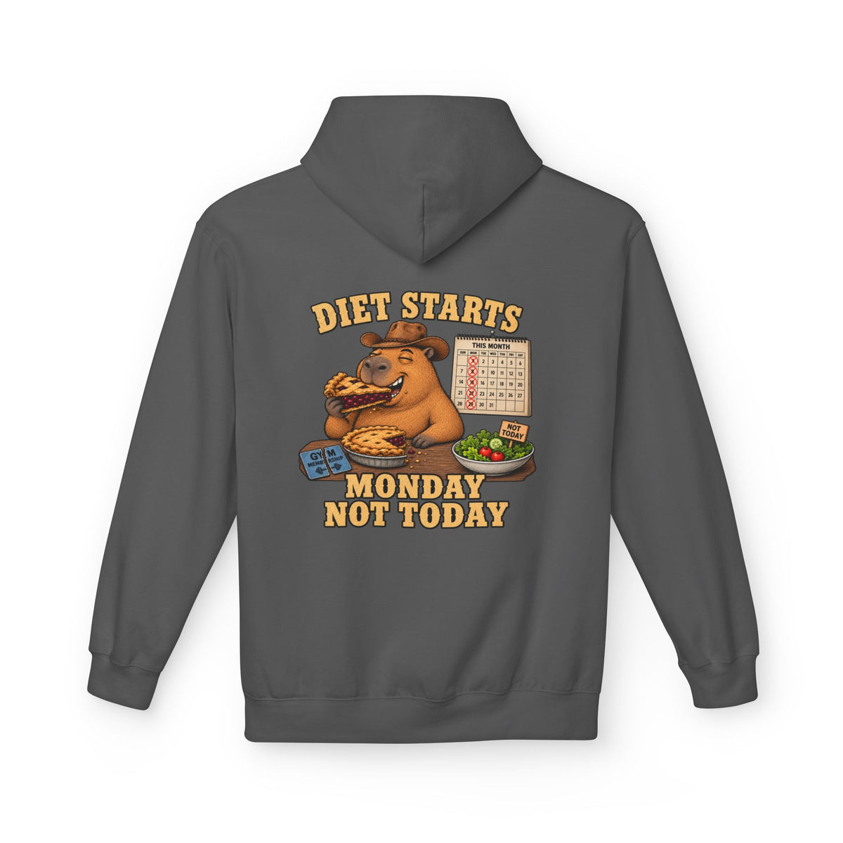 Monday Diet Unisex  Hoodie