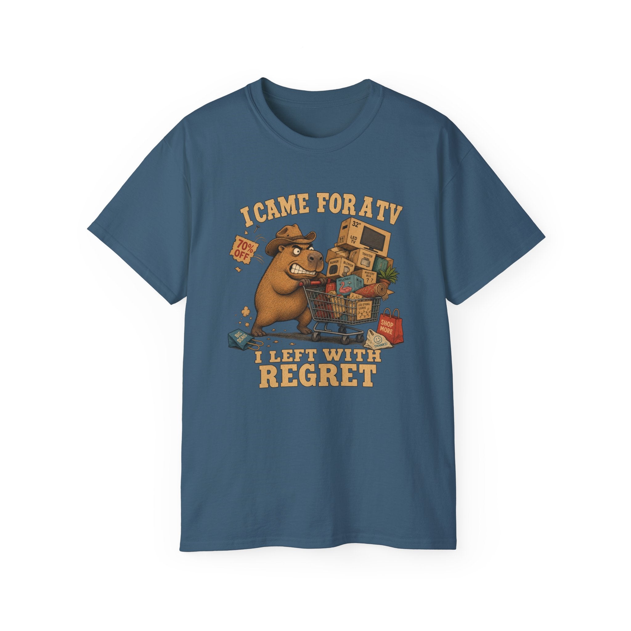 I Came For A TV Unisex Bio Tee