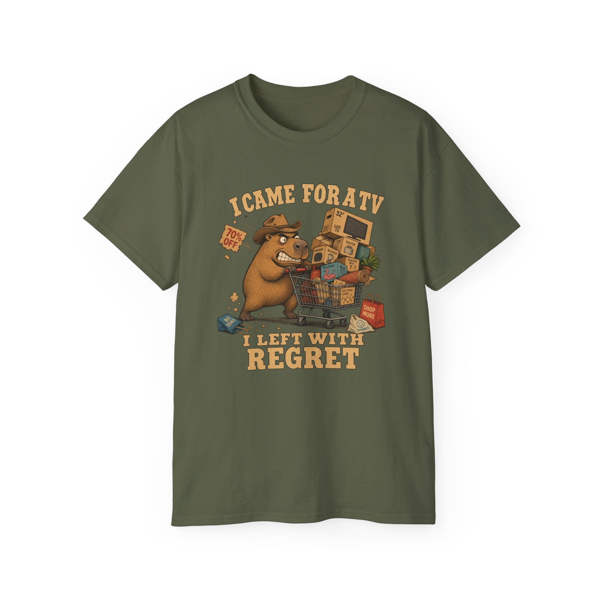 I Came For A TV Unisex Bio Tee