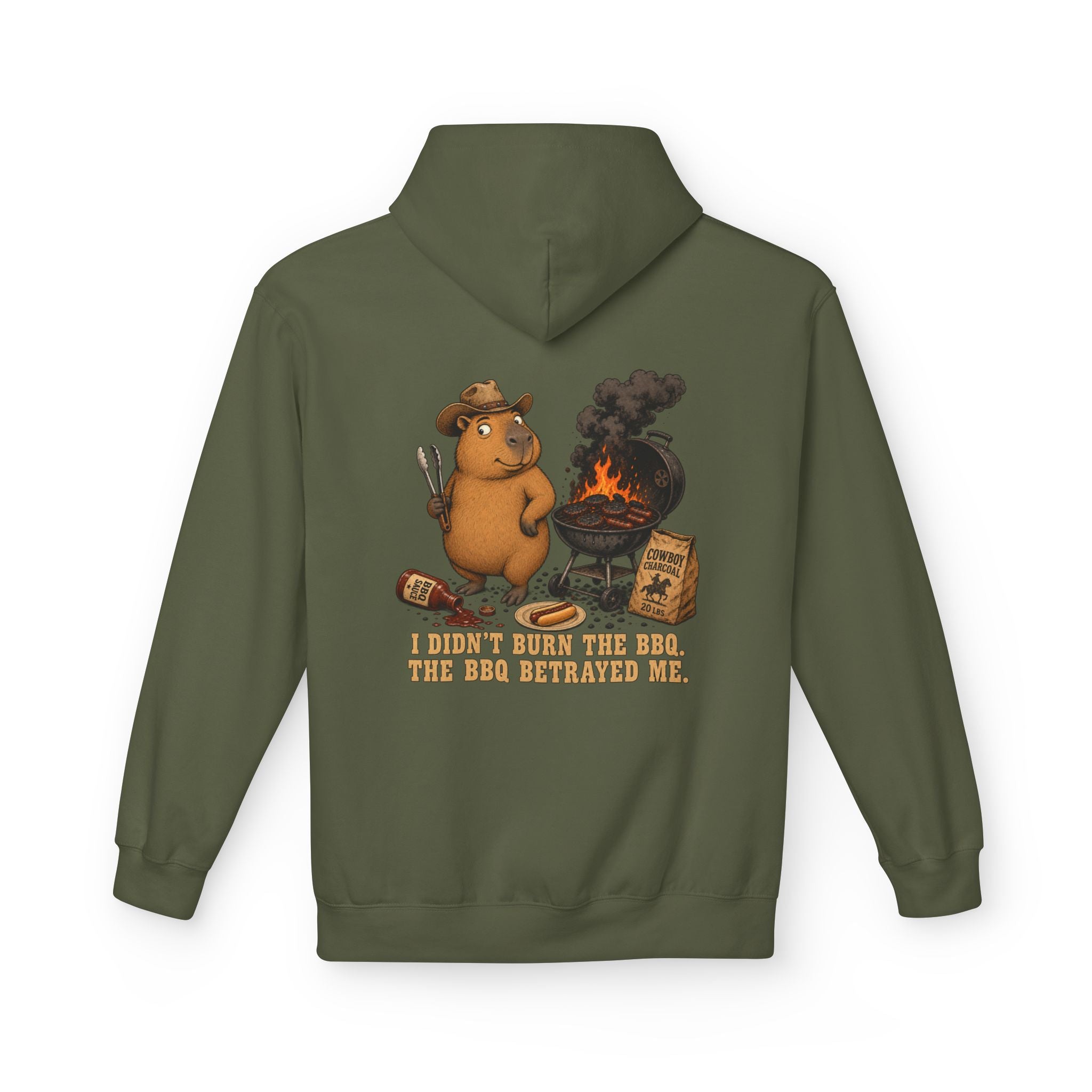 I Dont Burn The BBQ Unisex  Hoodie
