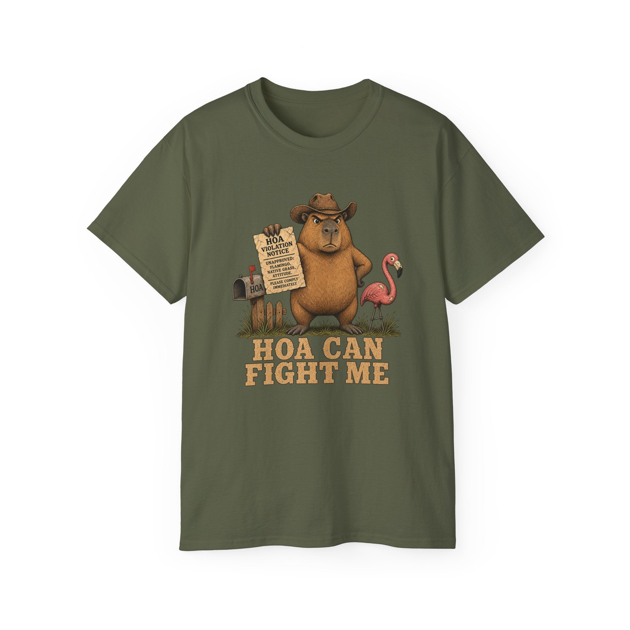 Hoa Can Fight Me Unisex Bio Tee