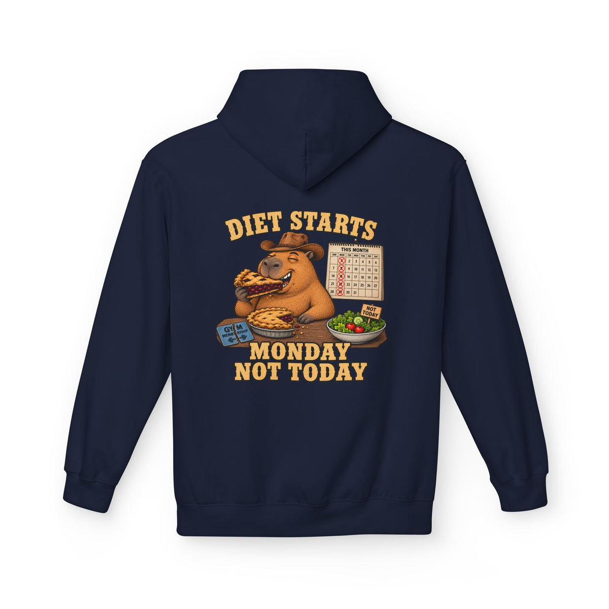 Monday Diet Unisex  Hoodie
