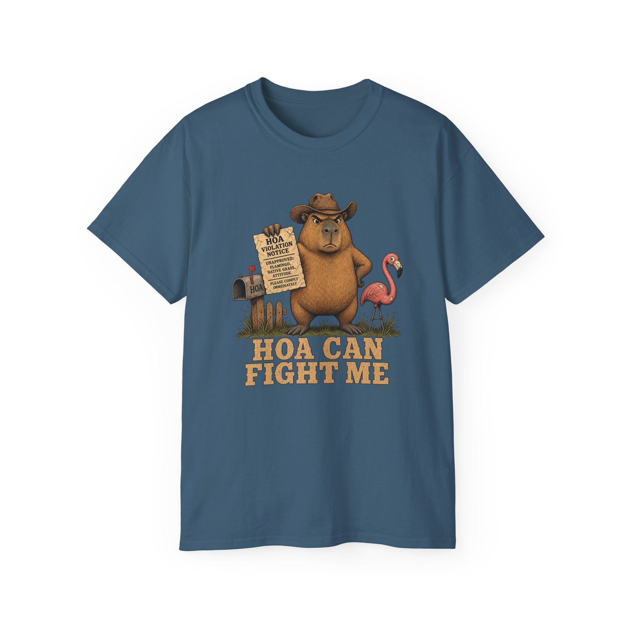 Hoa Can Fight Me Unisex Bio Tee