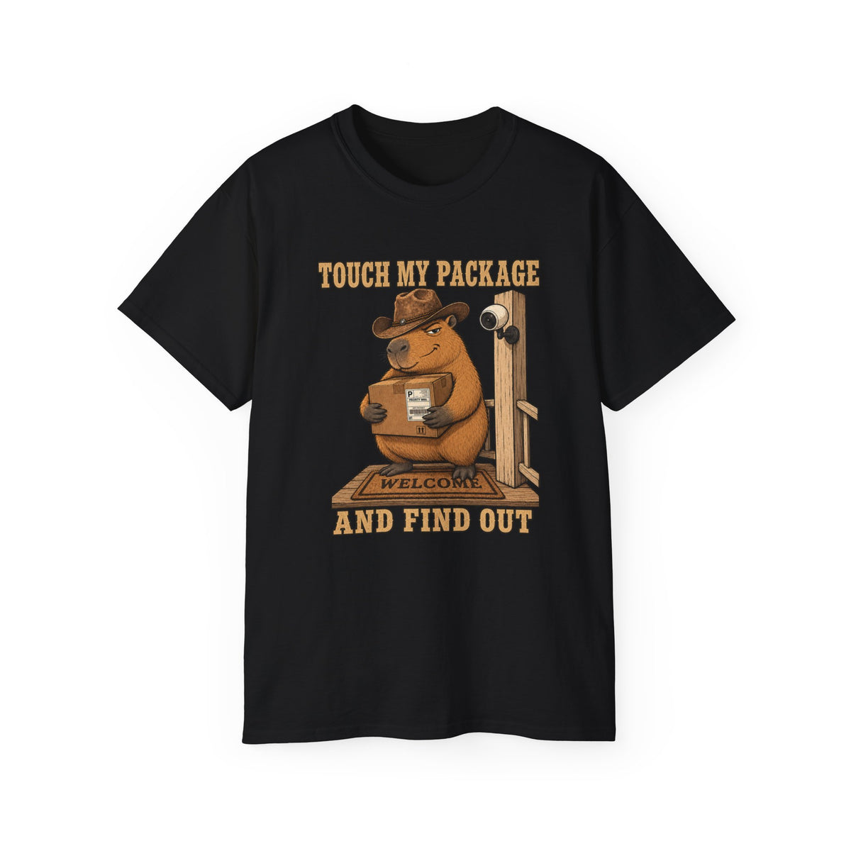 Touch My Package Cotton Tee