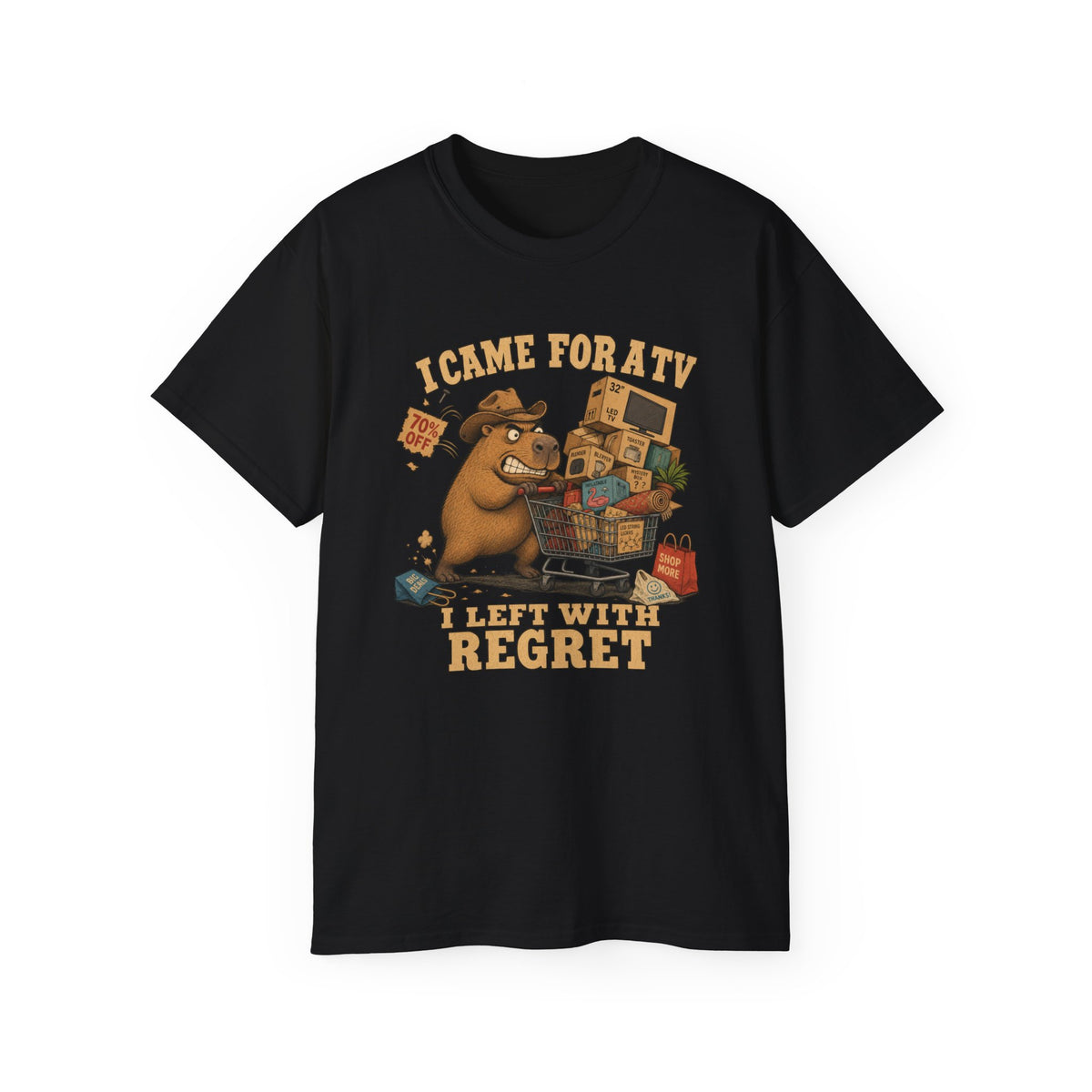 I Came For A TV Cotton Tee