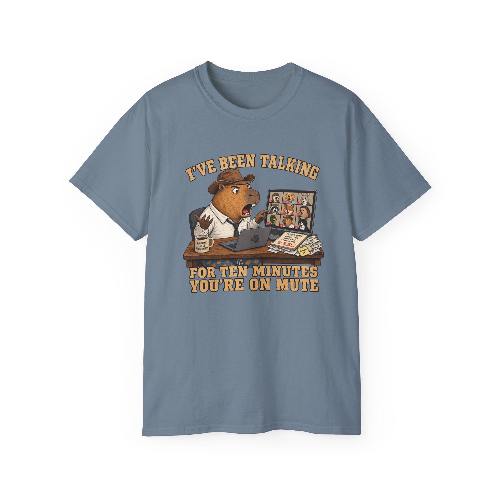 You Are On Mute Unisex Bio Tee