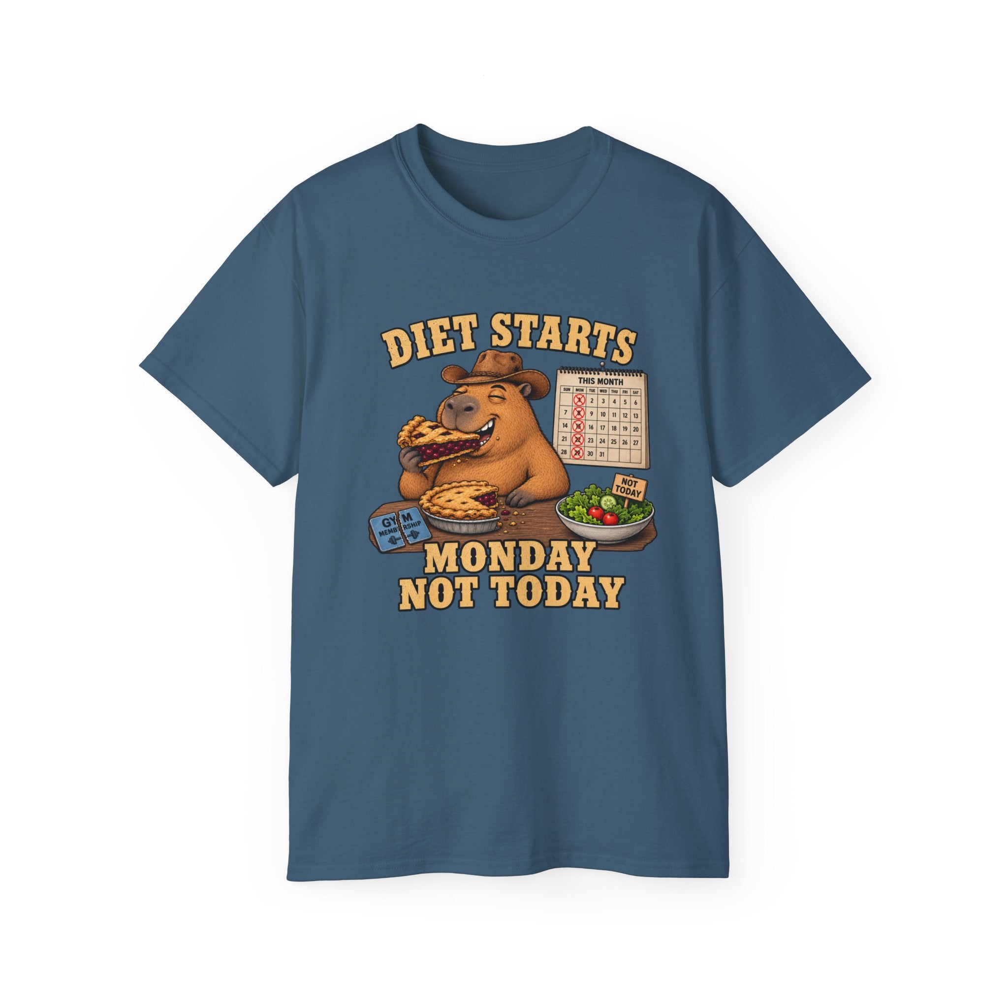 Diet Starts Monday Unisex Bio Tee
