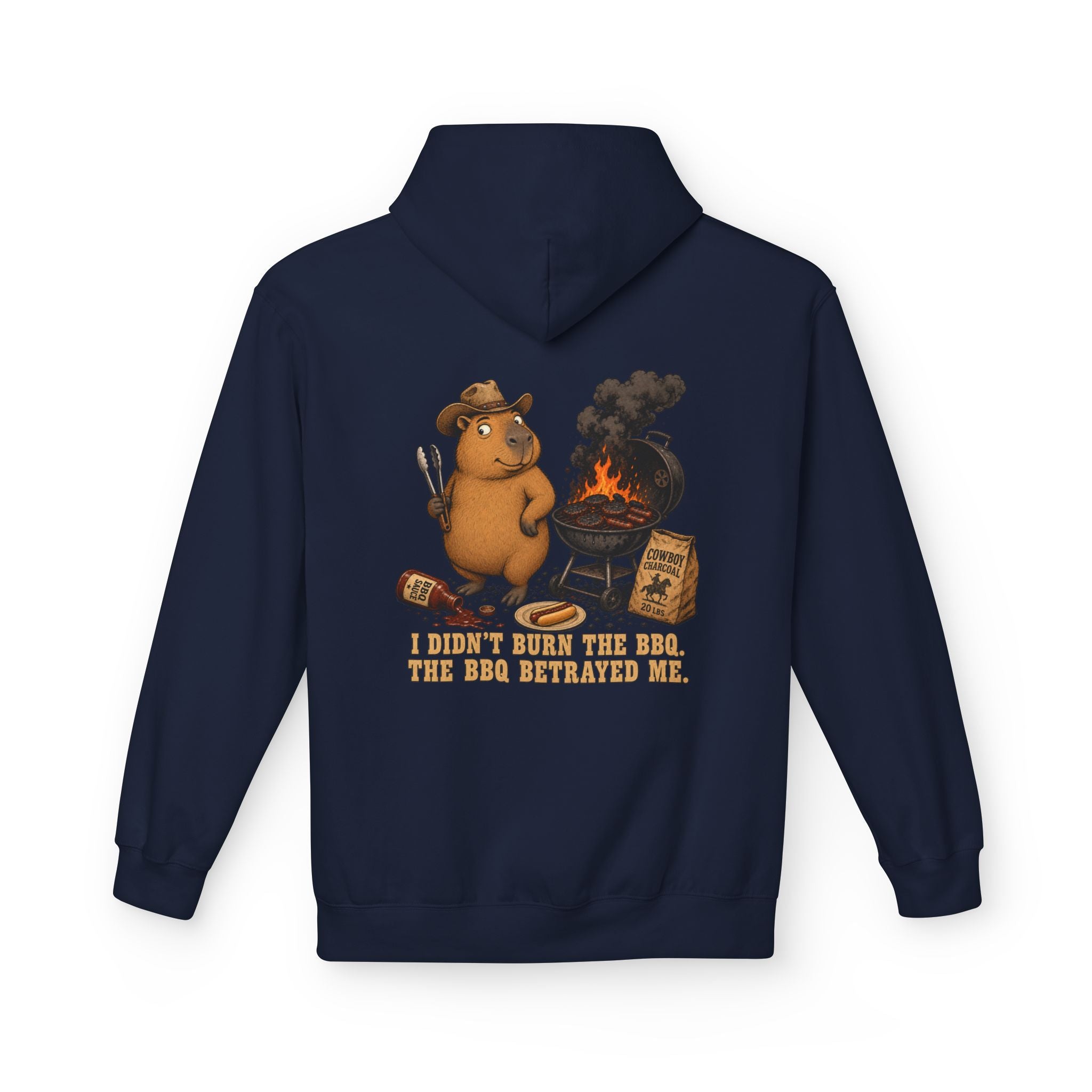 I Dont Burn The BBQ Unisex  Hoodie