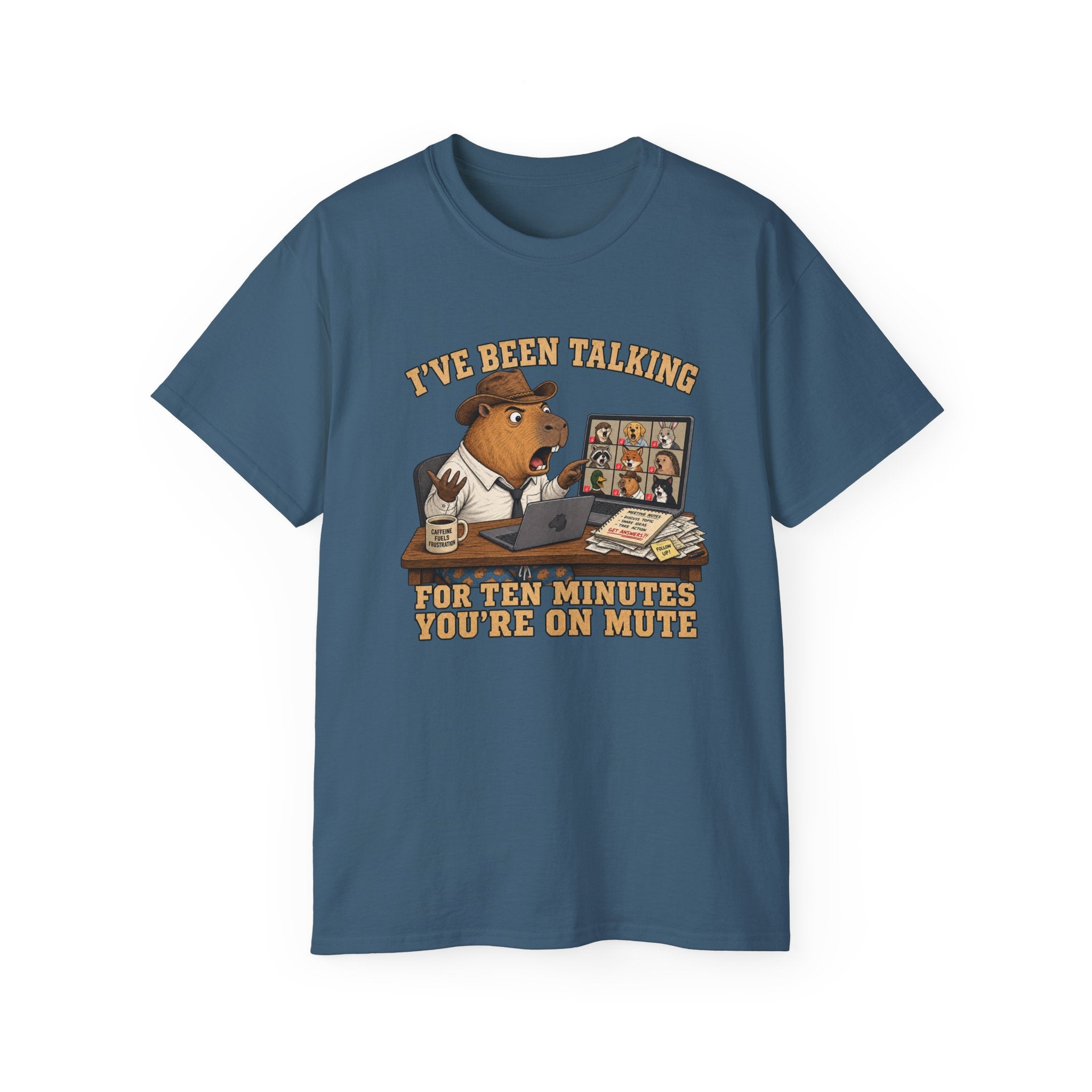You Are On Mute Unisex Bio Tee