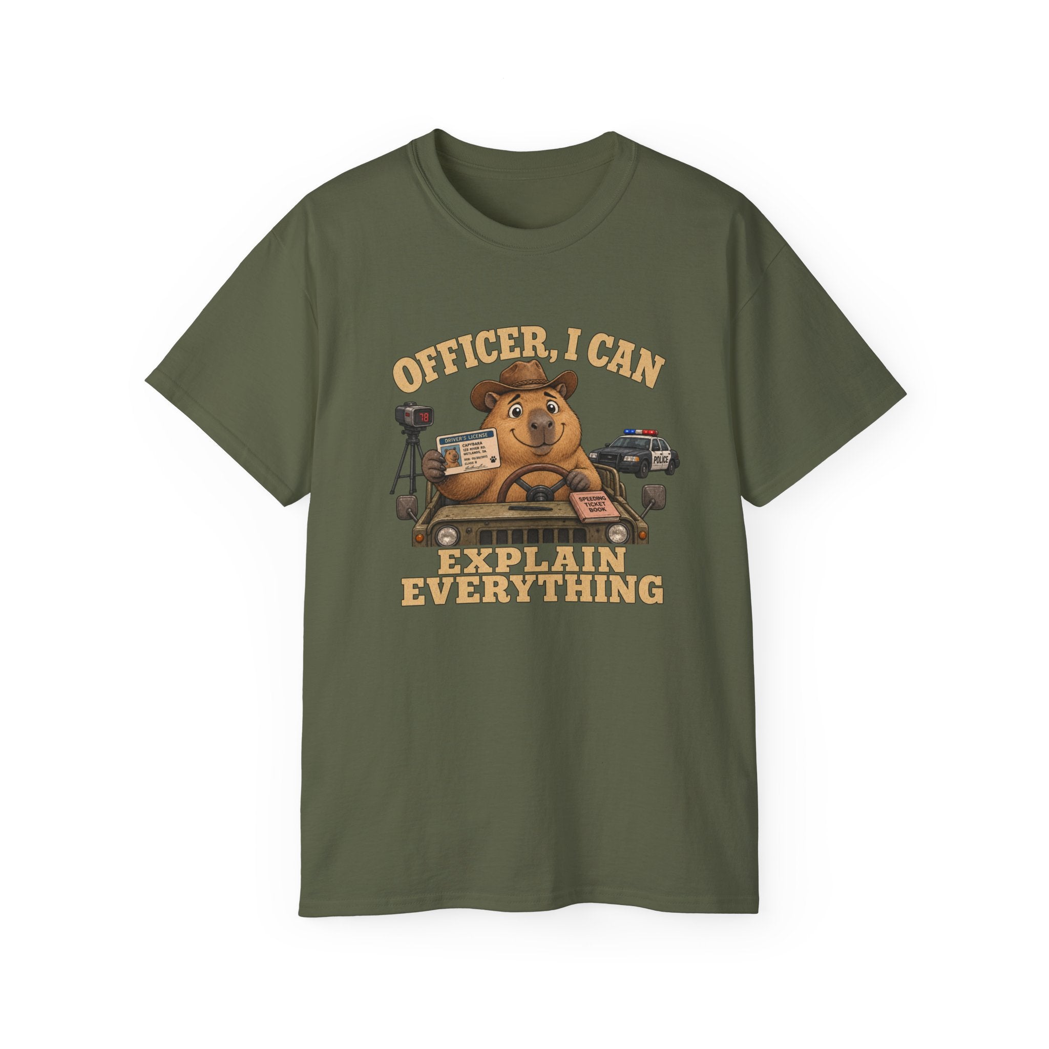 Officer, I Can Explain Unisex Bio Tee