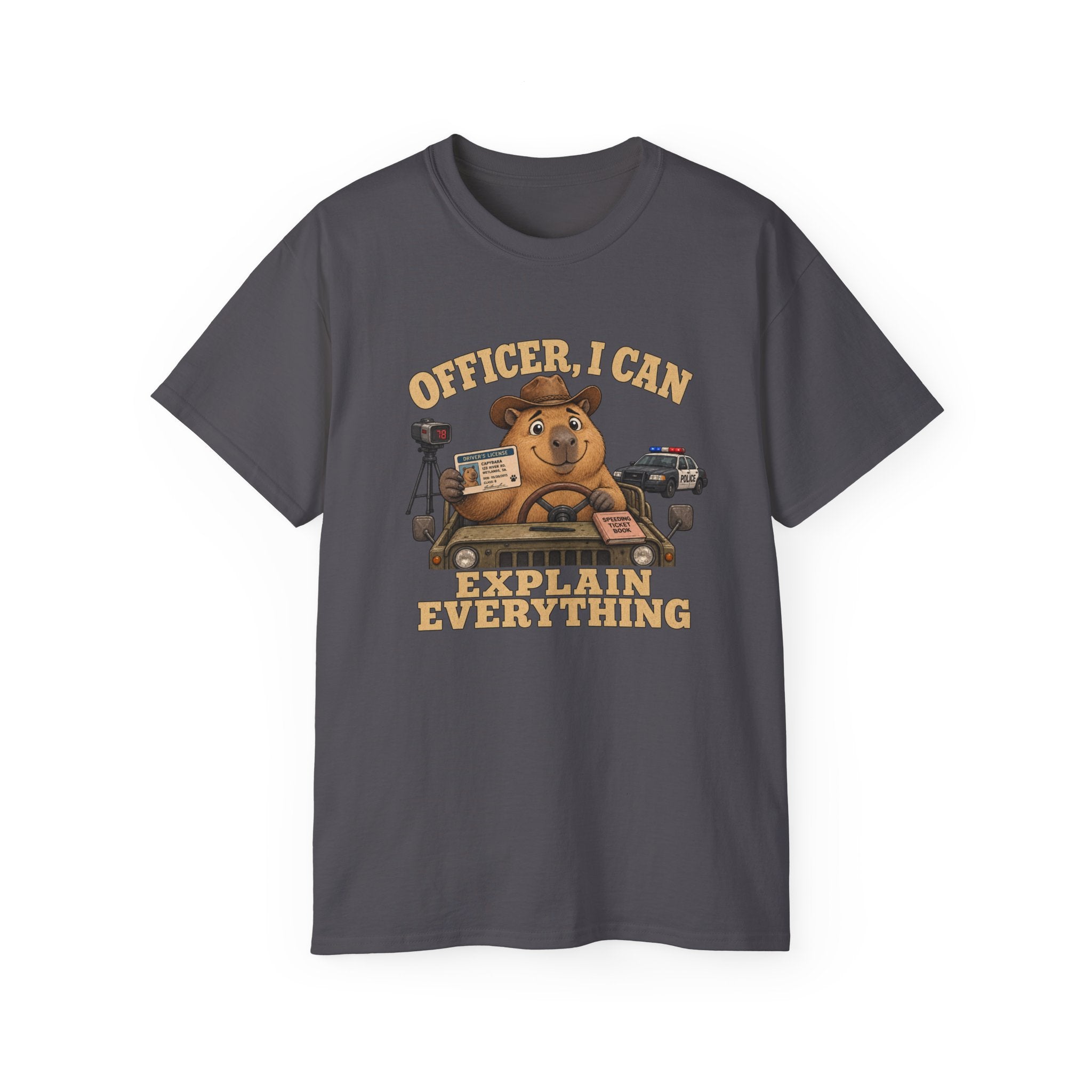 Officer, I Can Explain Unisex Bio Tee