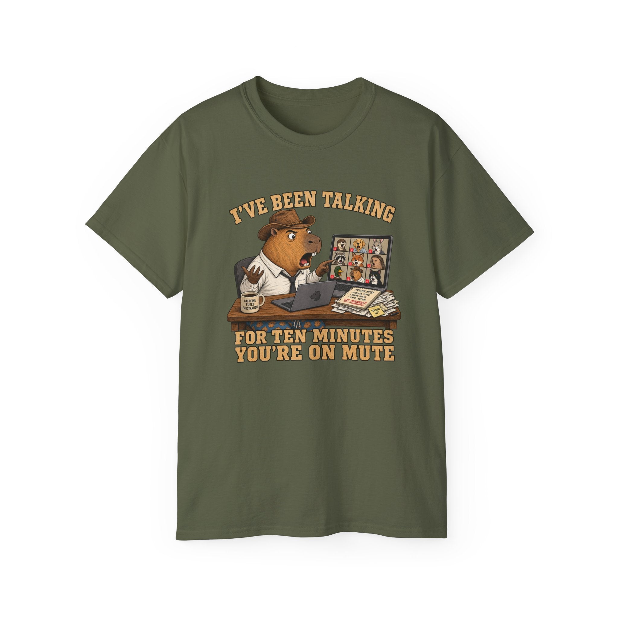You Are On Mute Unisex Bio Tee
