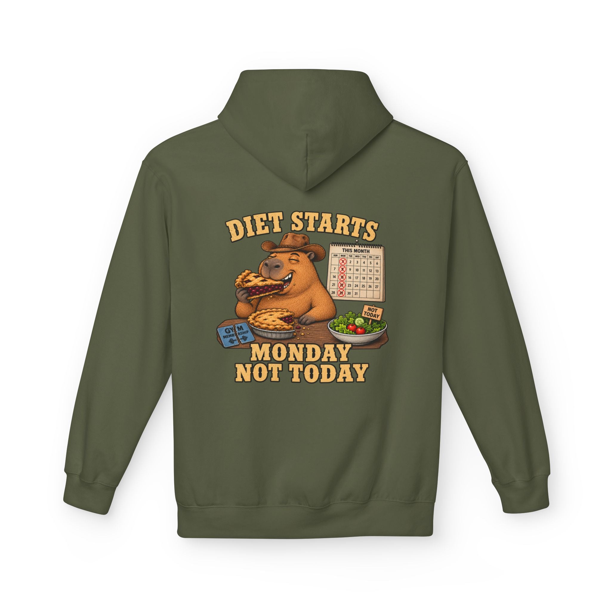 Monday Diet Unisex  Hoodie