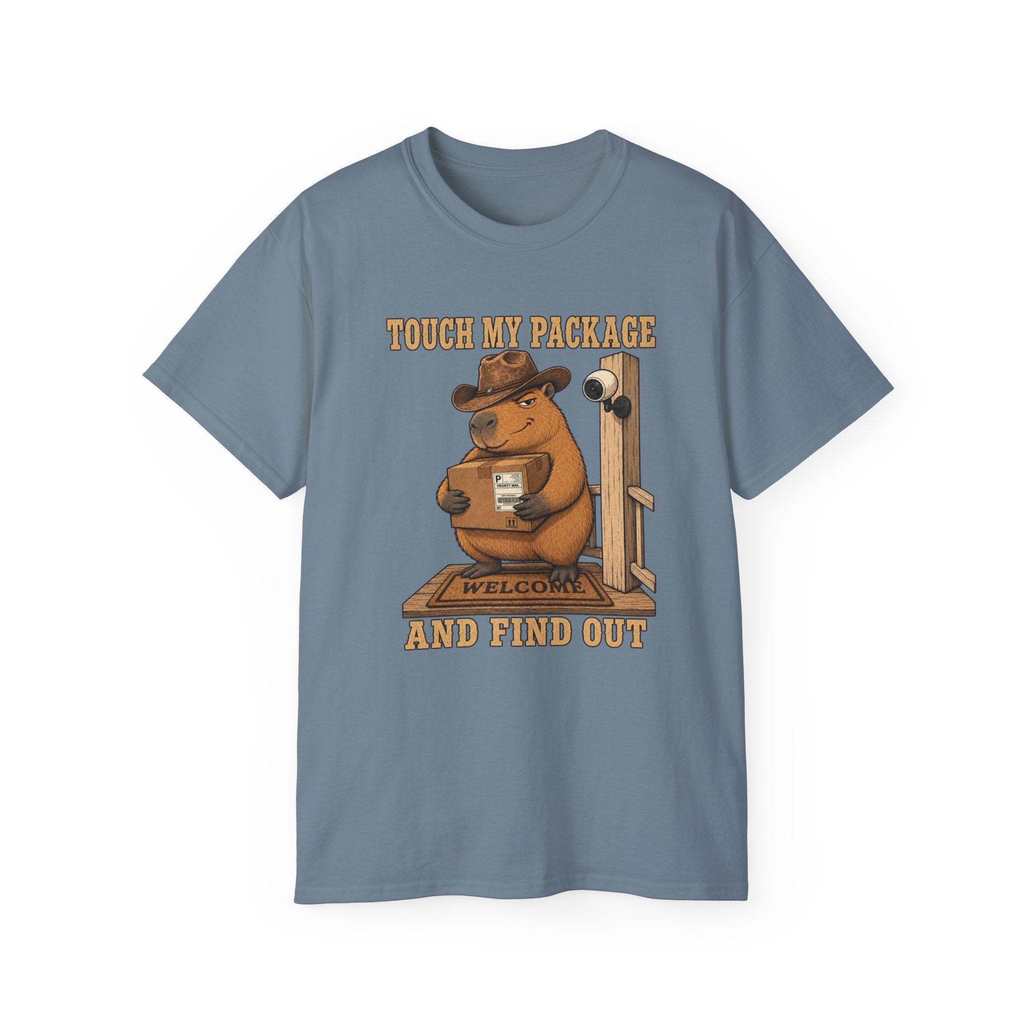 Bear 'Touch My Package and Find Out' T‑Shirt