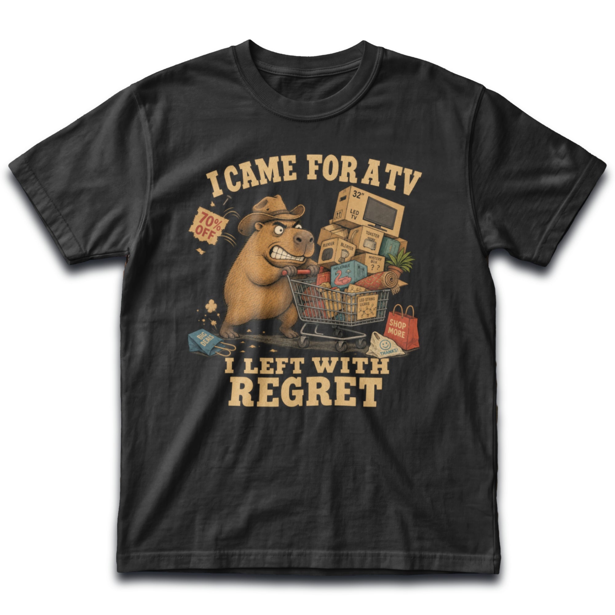 I Came For A TV Cotton Tee